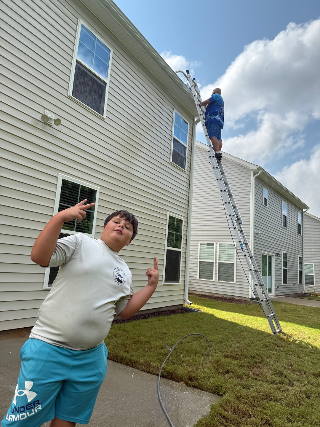 Pressure Washing & Kids